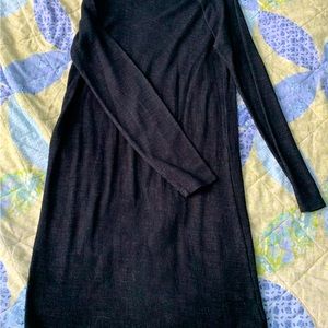 Black Mini Dress Size M but fits bigger
